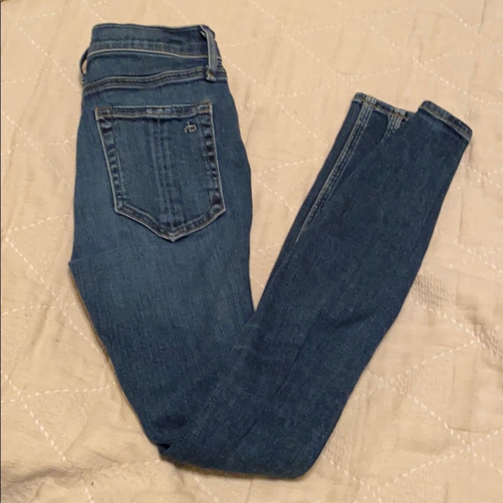 Rag and Bone Nina high waisted skinny jean size 23